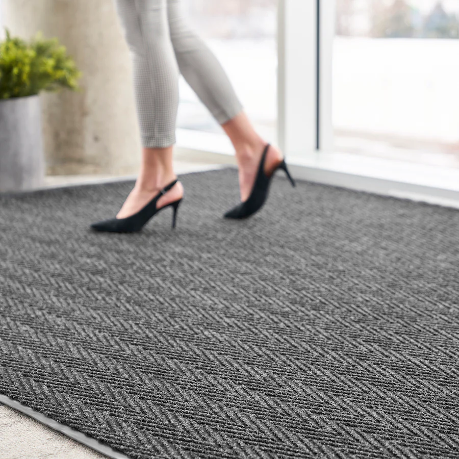 Chevron Extra Kalın Nem Alıcı XL Kapı Önü Paspası