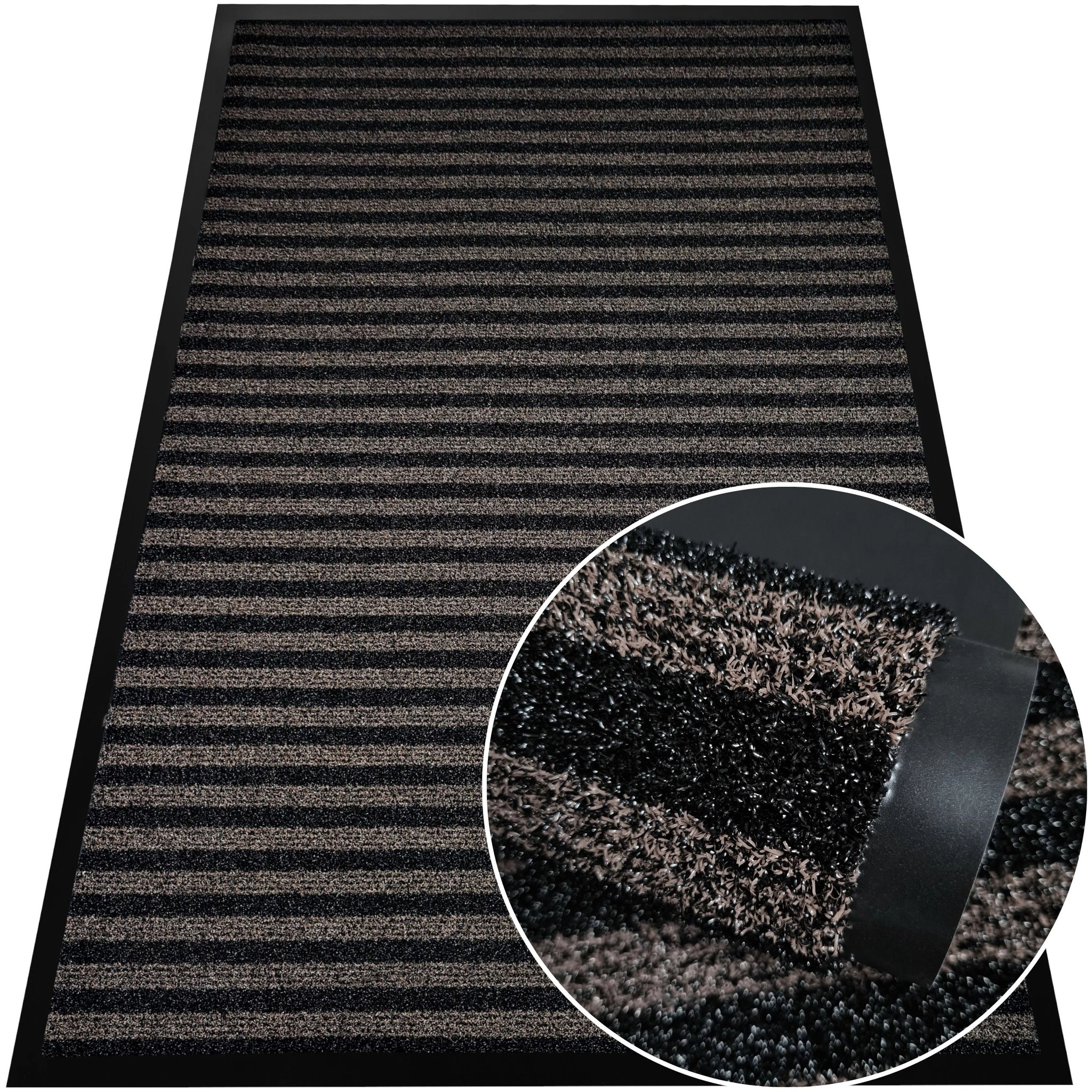 Zebra Sıyırıcı Kapı Önü Paspası