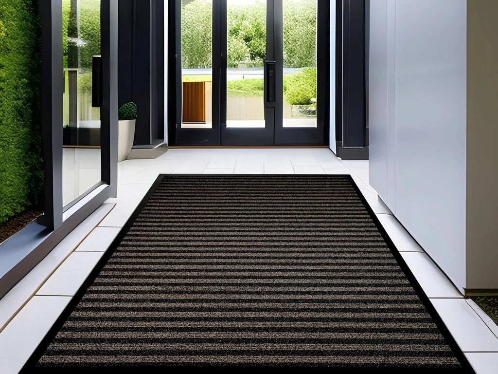 Zebra Sıyırıcı Kapı Önü Paspası