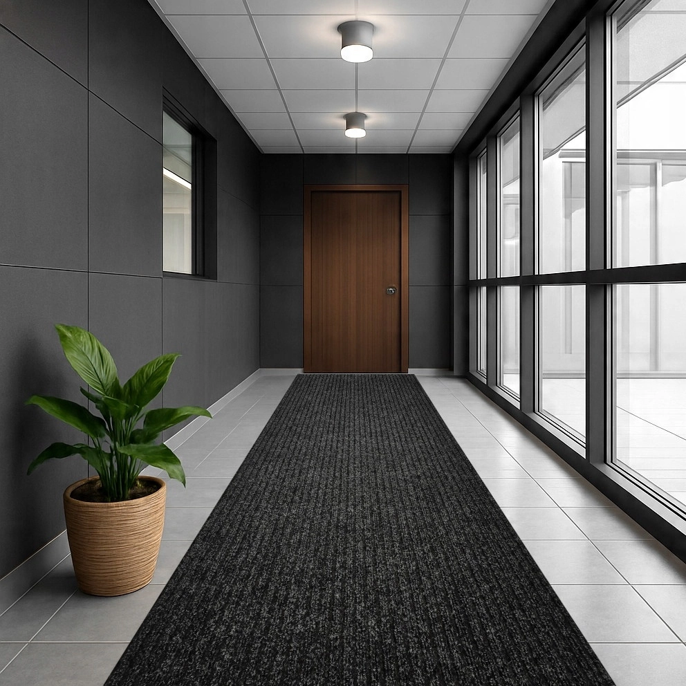 Hercules Koko Paspas Lastik Tabanlı Dış Ve Iç Mekan Kullanımına Uygun Kapı Önü Paspası