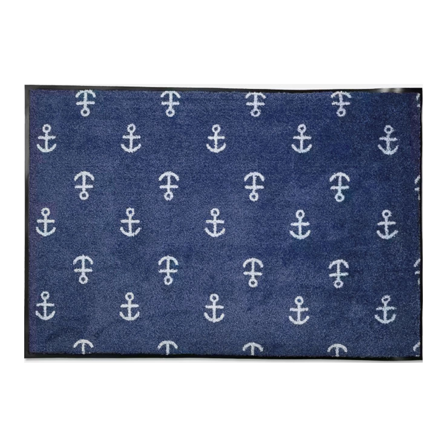 Marine Dekoratif Nem Alıcı Toz Alıcı Kapı Önü Paspası 