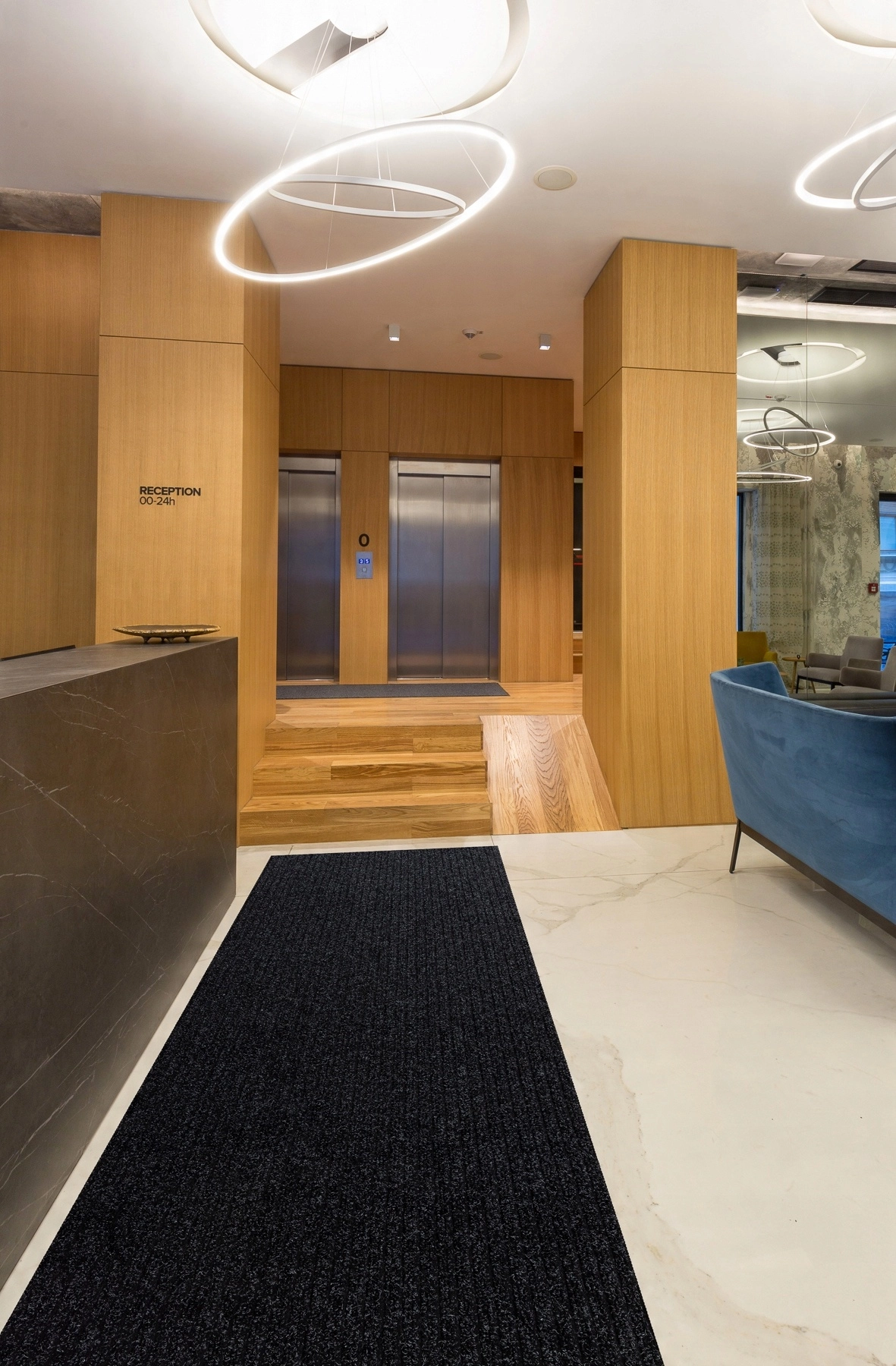 Hercules Koko Paspas Lastik Tabanlı Dış Ve Iç Mekan Kullanımına Uygun Kapı Önü Paspası