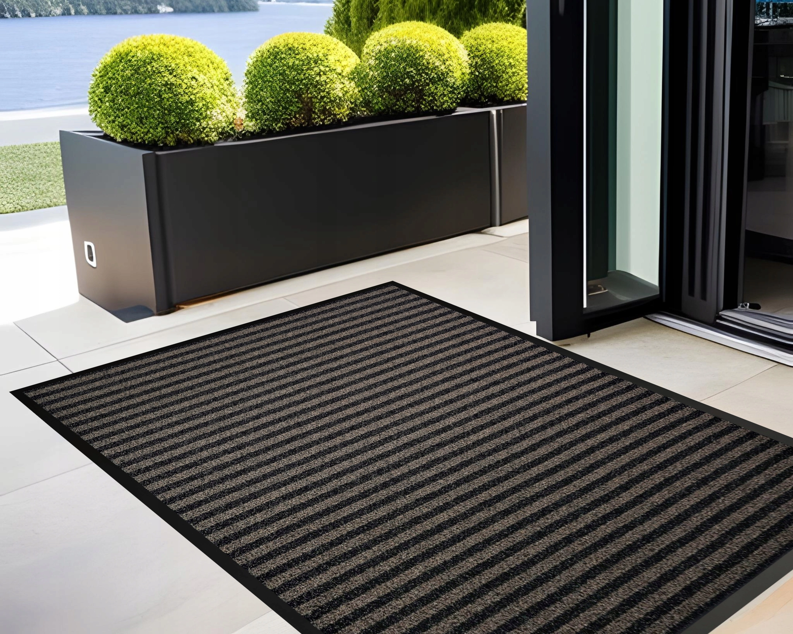 Zebra Sıyırıcı Kapı Önü Paspası